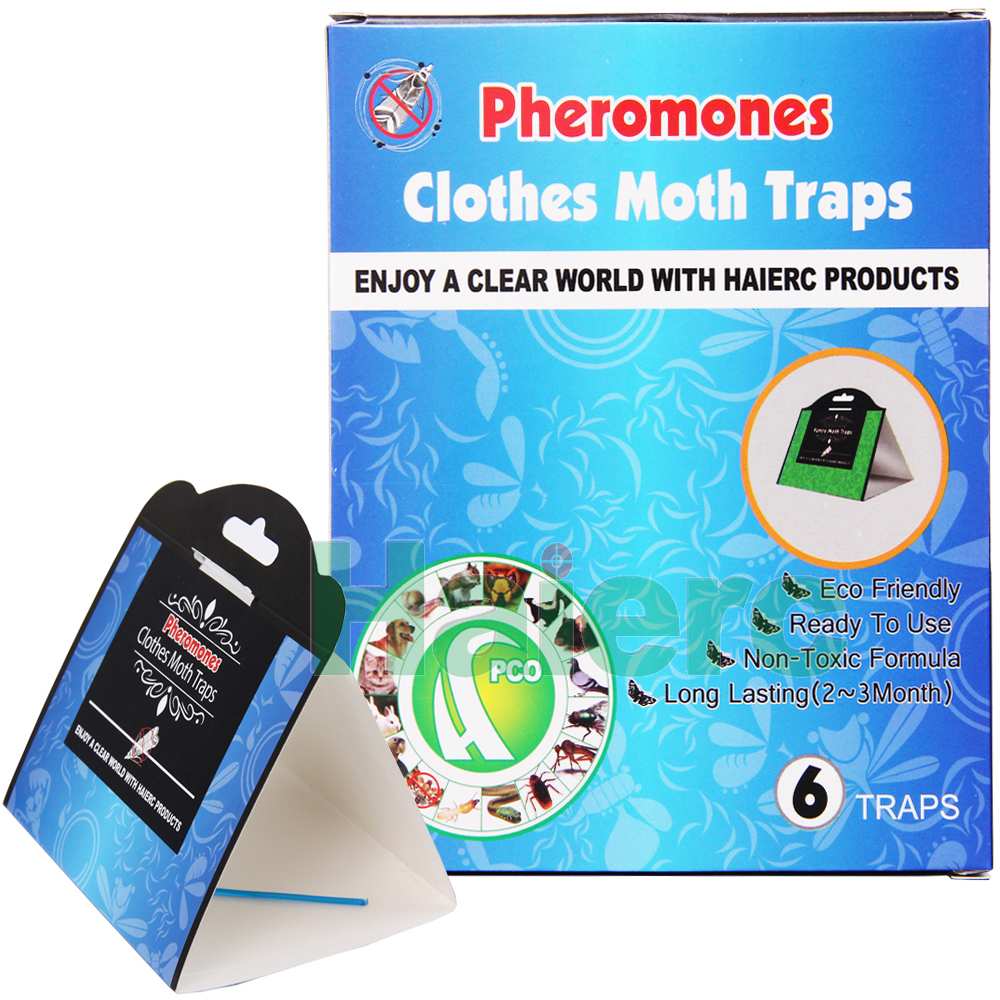 >Haierc Pheromones Attraction Cloth Moth Glue Trap